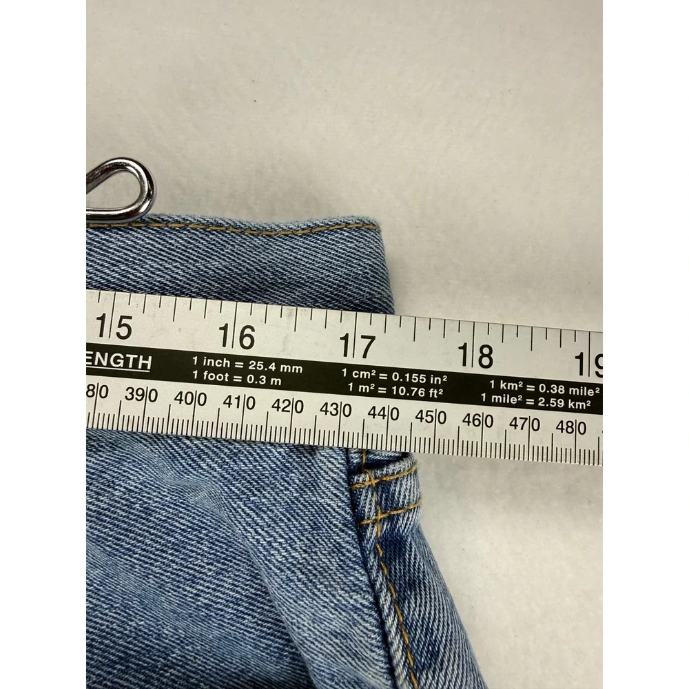 Levi's 505 Regular Fit‎ Jeans Mens 36x29 Blue Medium Wash Straight Leg Denim